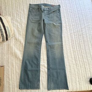 Vintage Y2K Low-rise Citizens of Humanity Light Blue Flare Jeans